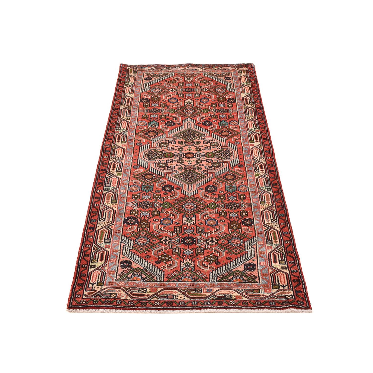 Läufer Perser - Nomadic - 202 x 92 cm - hellrot