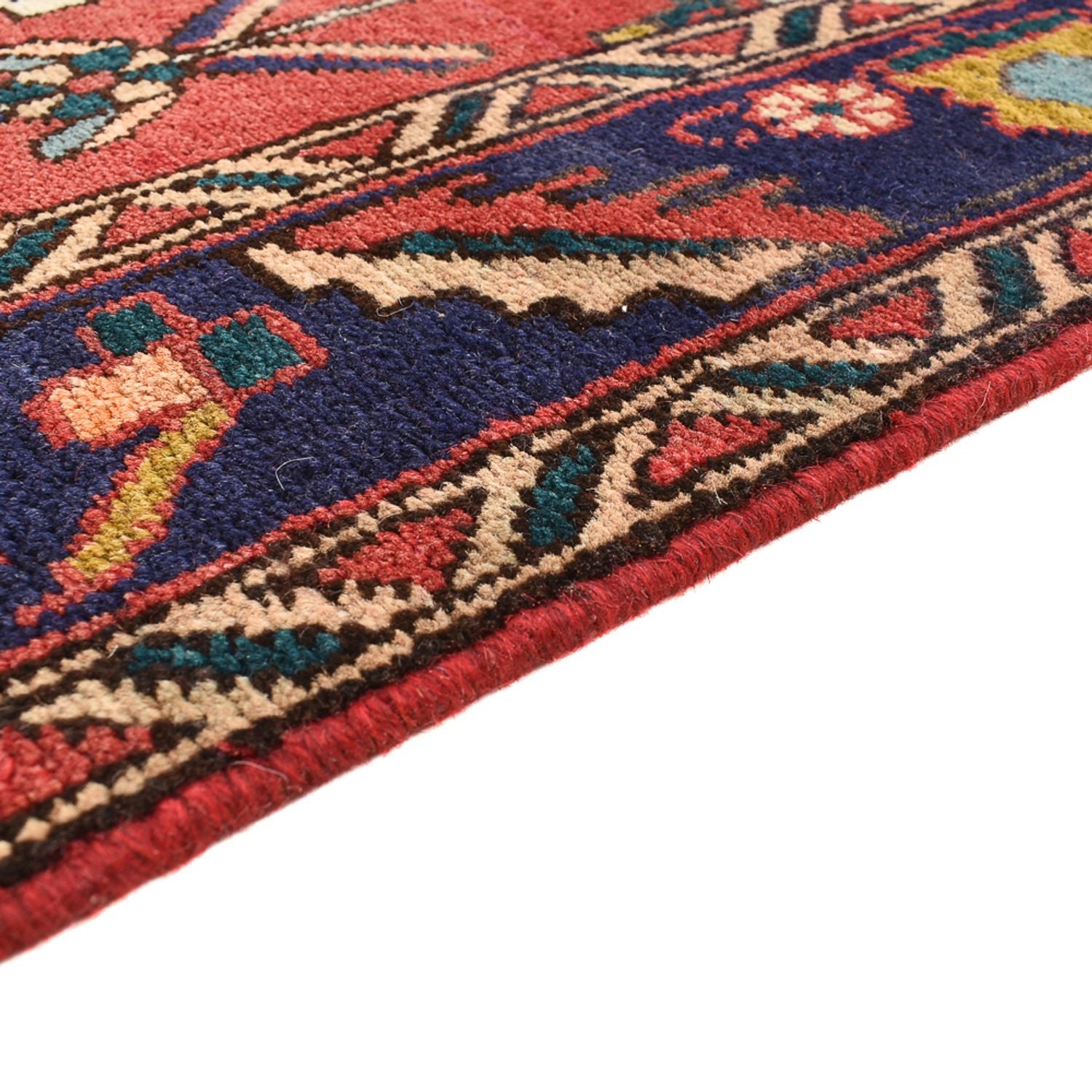 Läufer Perser - Täbriz - 354 x 117 cm - mehrfarbig
