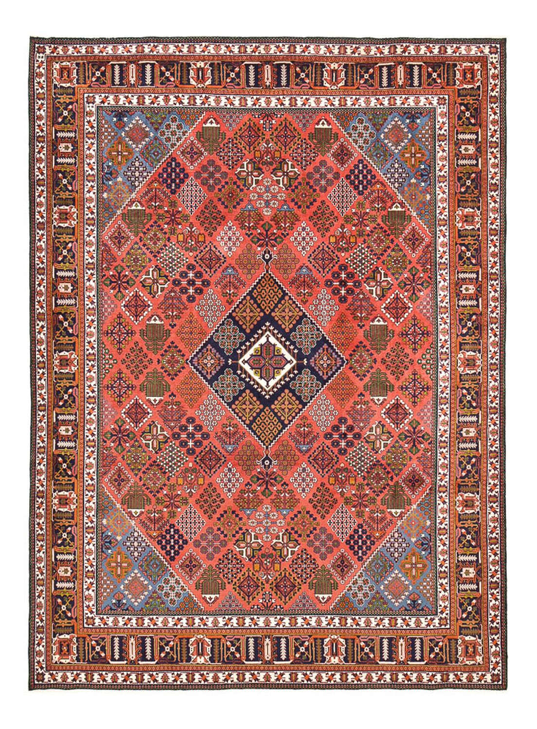 Perserteppich - Nomadic - 362 x 265 cm - rot