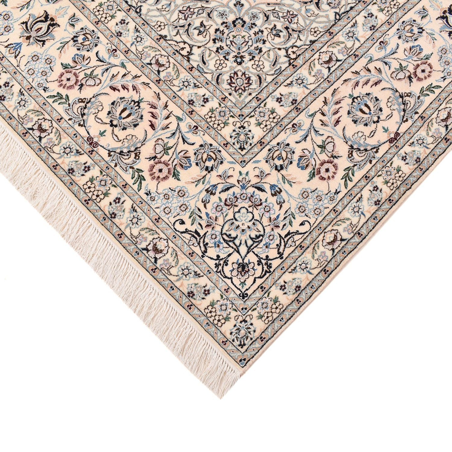 Perserteppich - Nain - Premium - 317 x 212 cm - dunkelblau