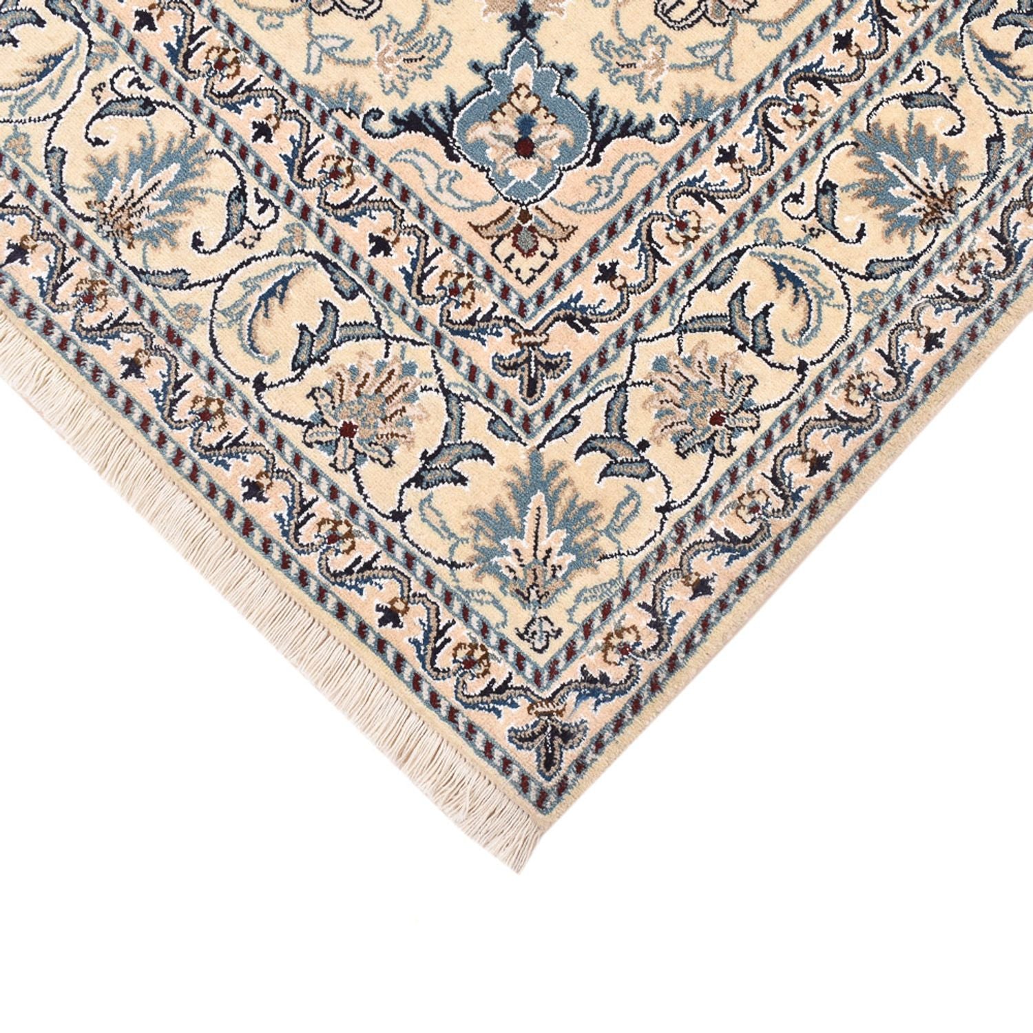 Perserteppich - Nain - 203 x 150 cm - dunkelblau