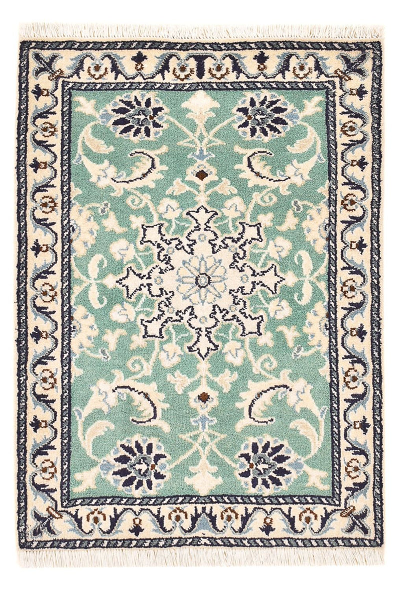 Perserteppich - Nain - 87 x 60 cm - hellgrün