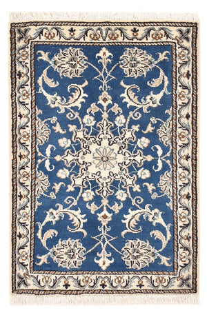 Perserteppich - Nain - 88 x 60 cm - blau