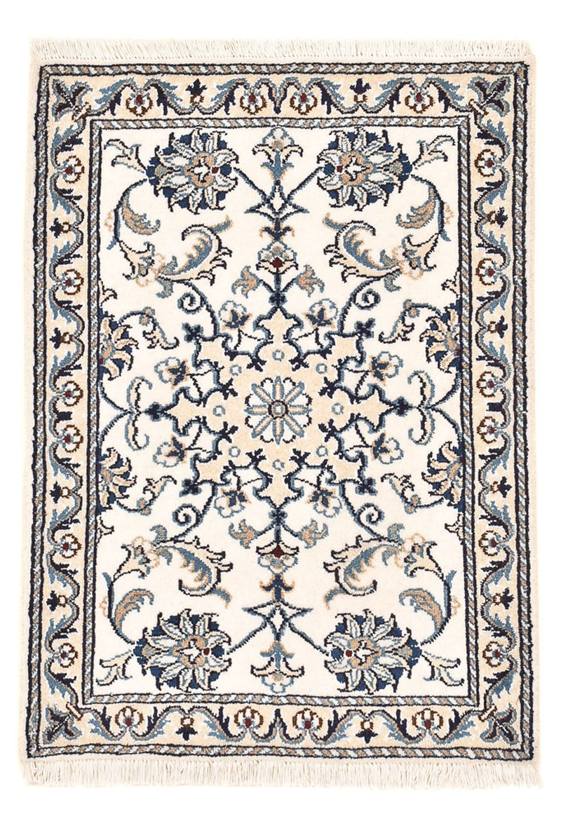 Perserteppich - Nain - 87 x 60 cm - creme