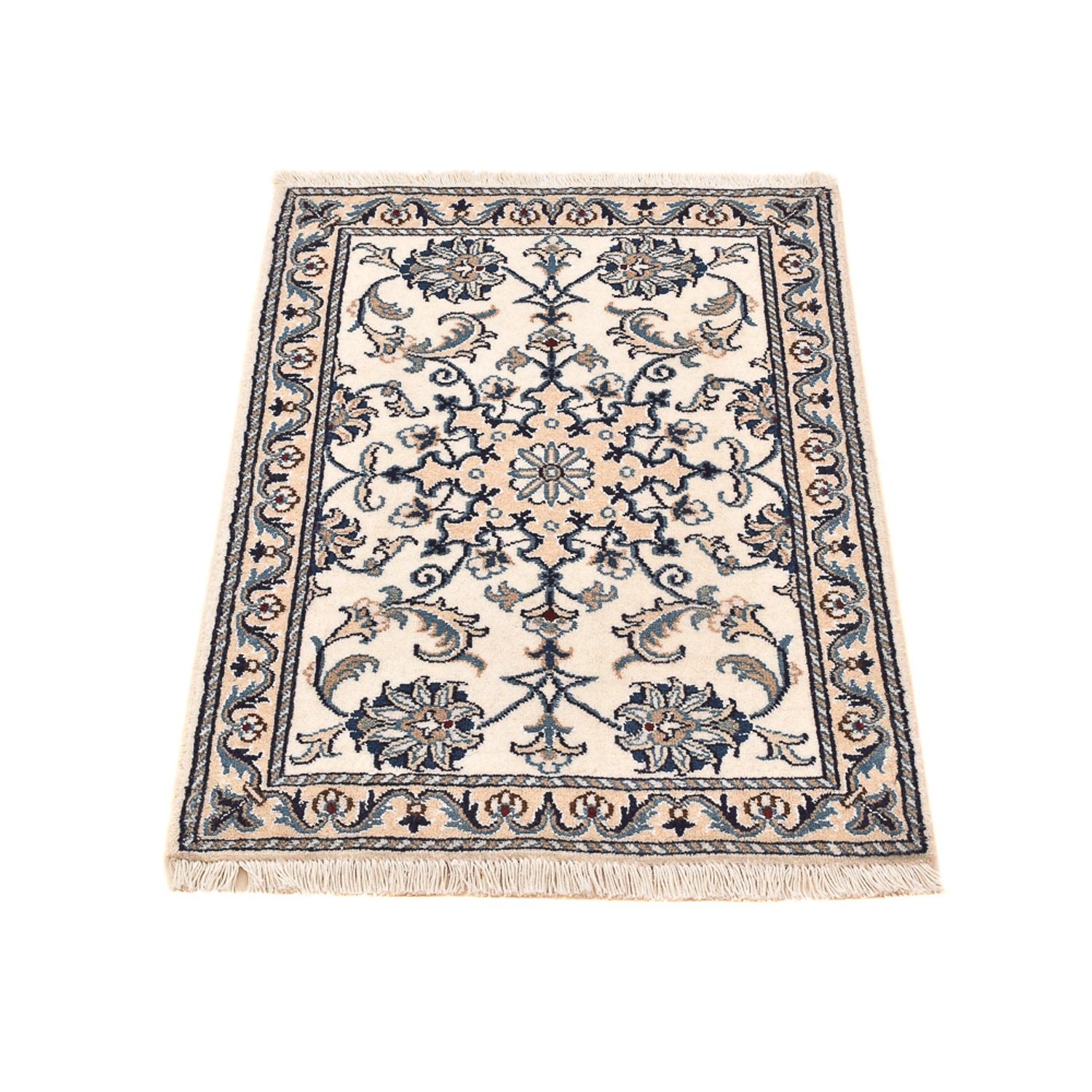 Perserteppich - Nain - 87 x 60 cm - creme