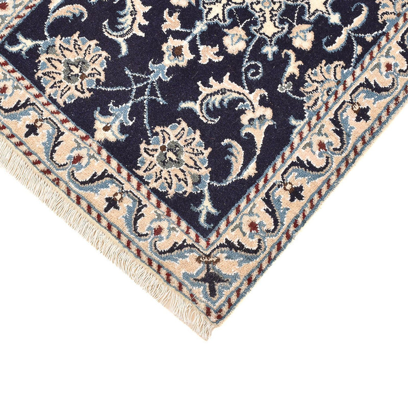 Perserteppich - Nain - 87 x 56 cm - dunkelblau