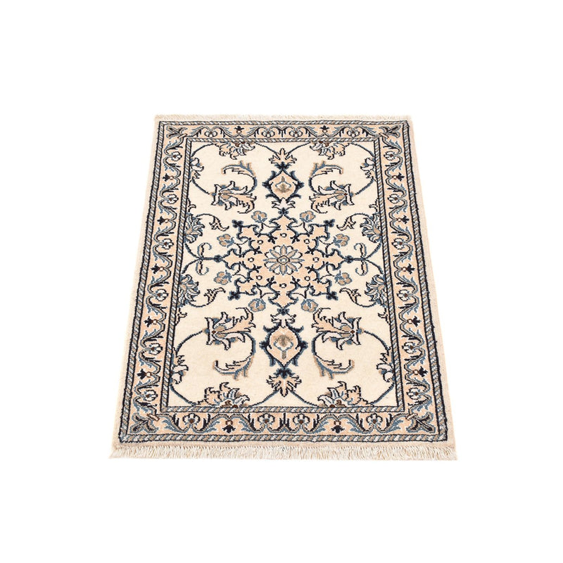 Perserteppich - Nain - 90 x 60 cm - creme
