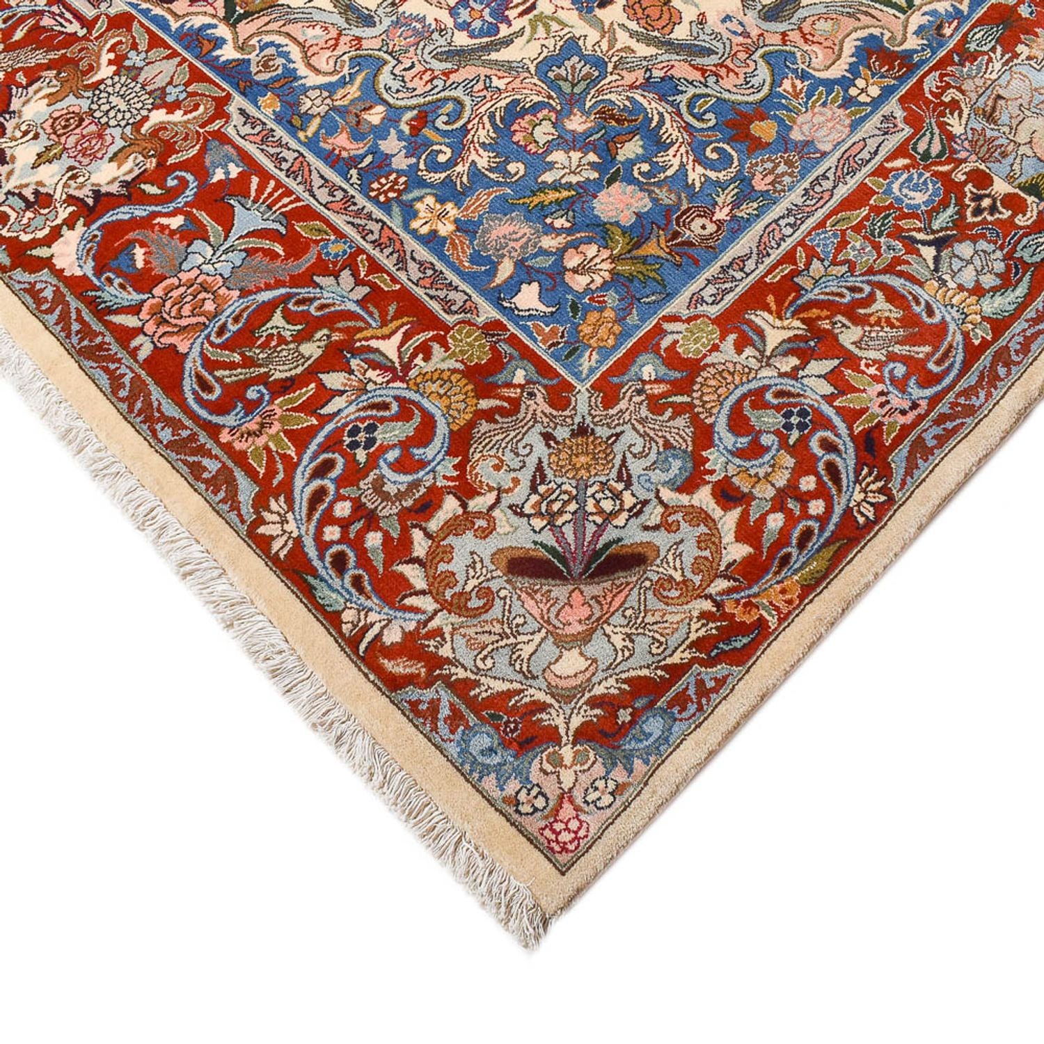 Perserteppich - Keshan - 373 x 259 cm - sand