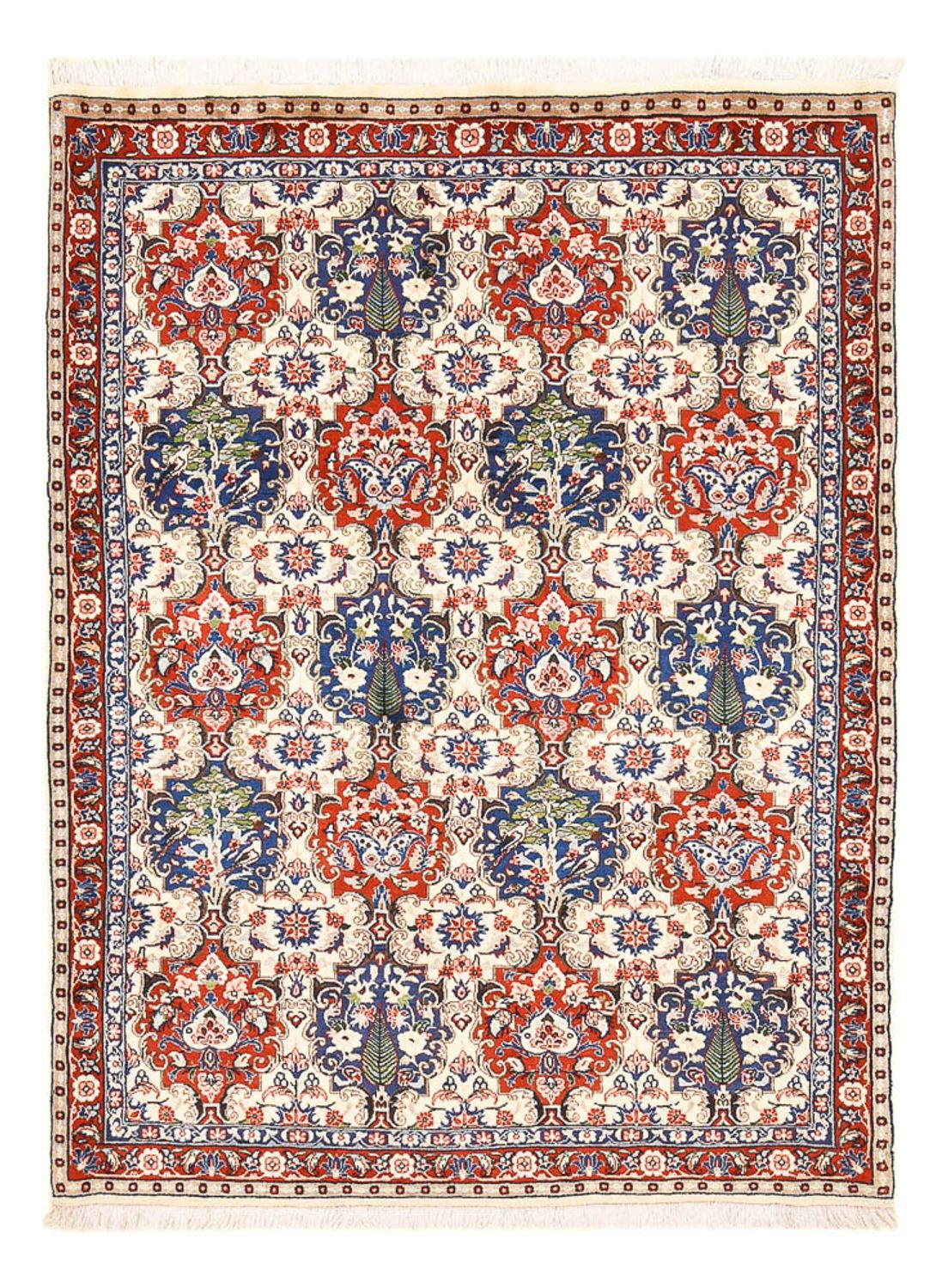 Perserteppich - Nomadic - 196 x 144 cm - mehrfarbig