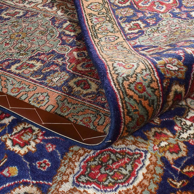 Perserteppich - Täbriz - Royal - 387 x 297 cm - dunkelblau
