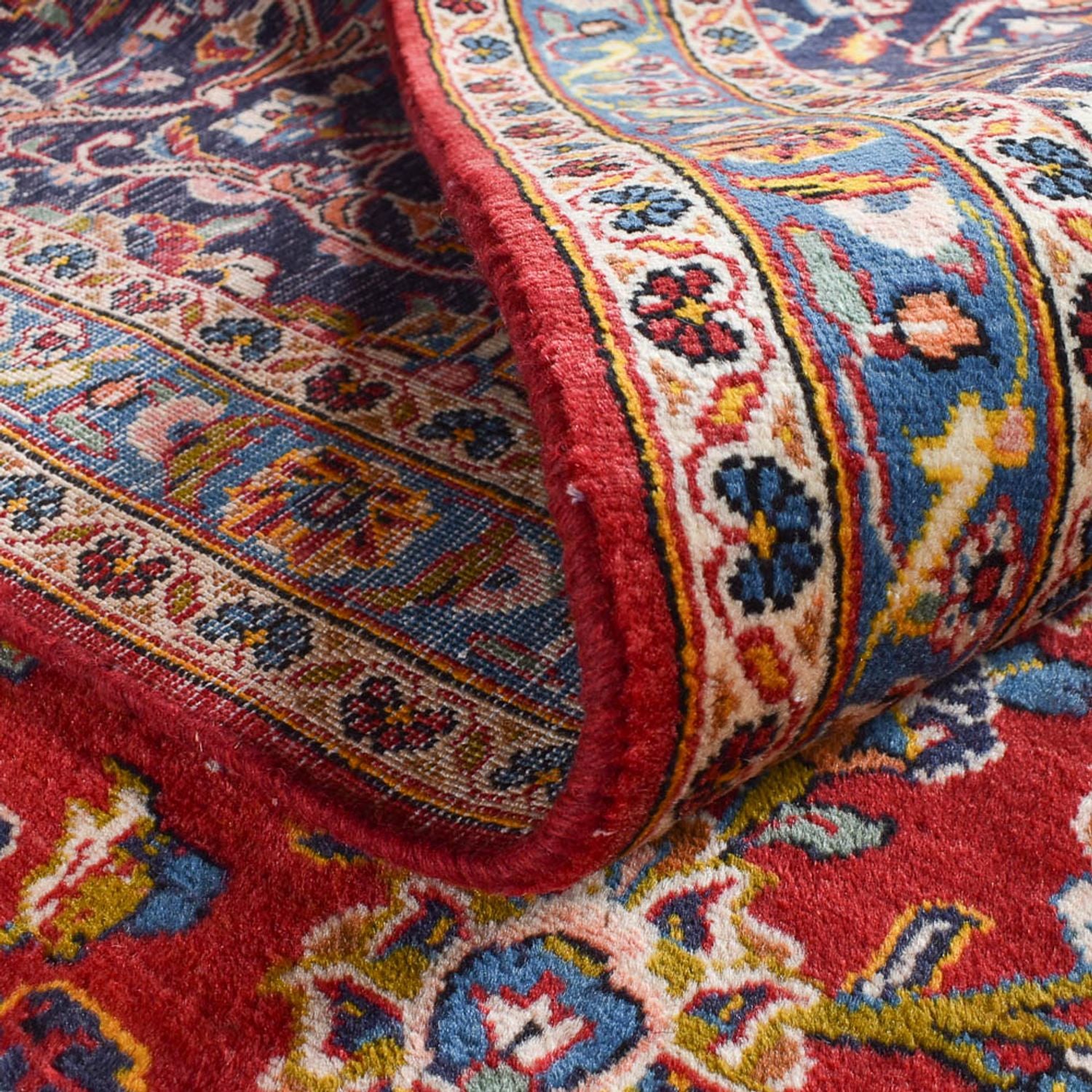 Perserteppich - Keshan - 536 x 292 cm - rot