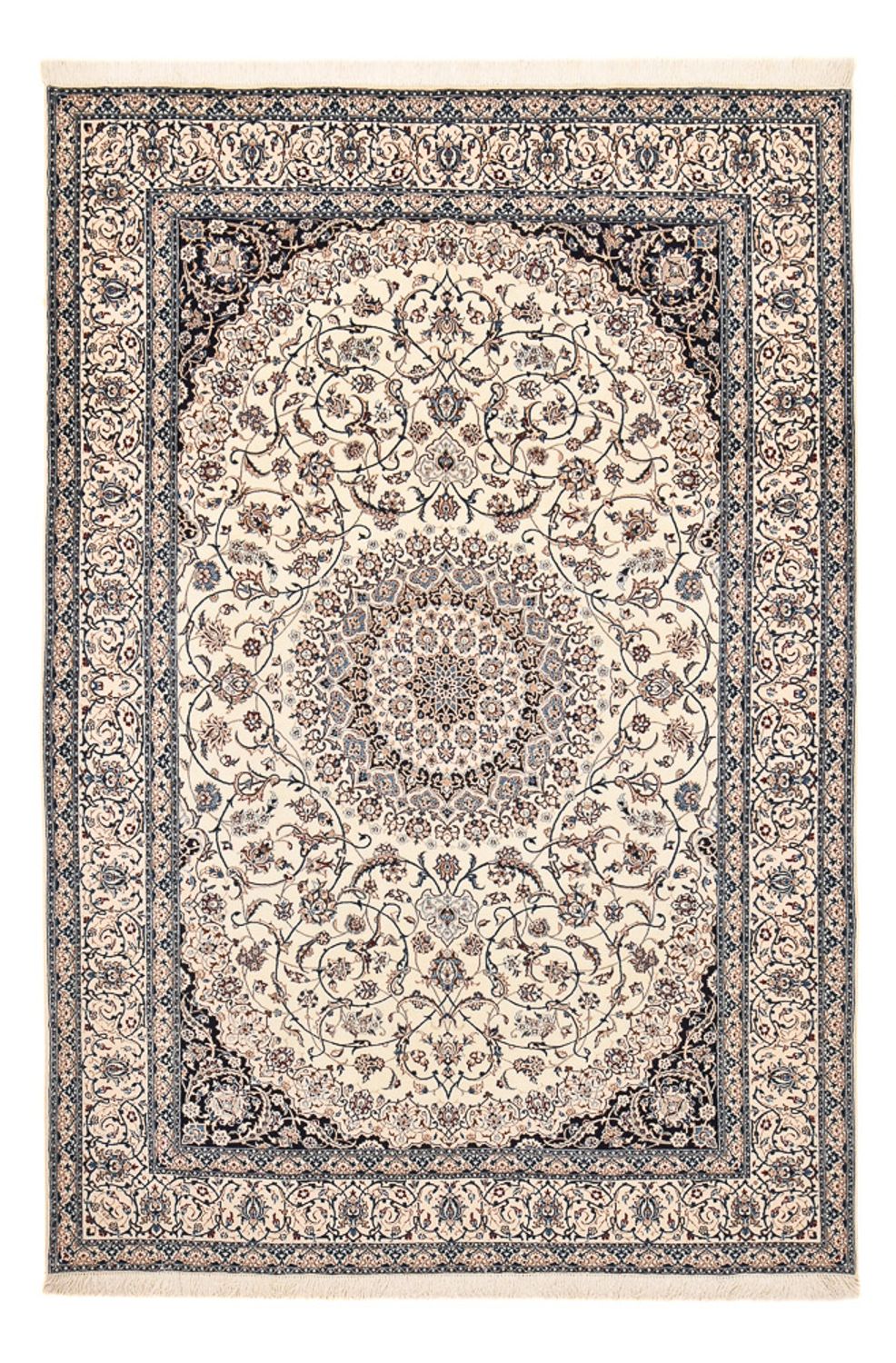 Perserteppich - Nain - Premium - 295 x 204 cm - creme