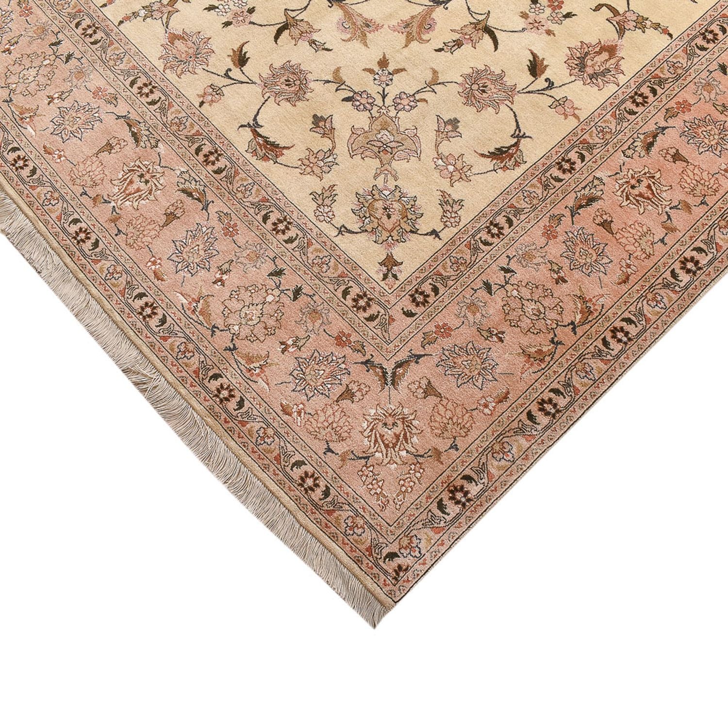 Perserteppich - Keshan - 305 x 203 cm - beige