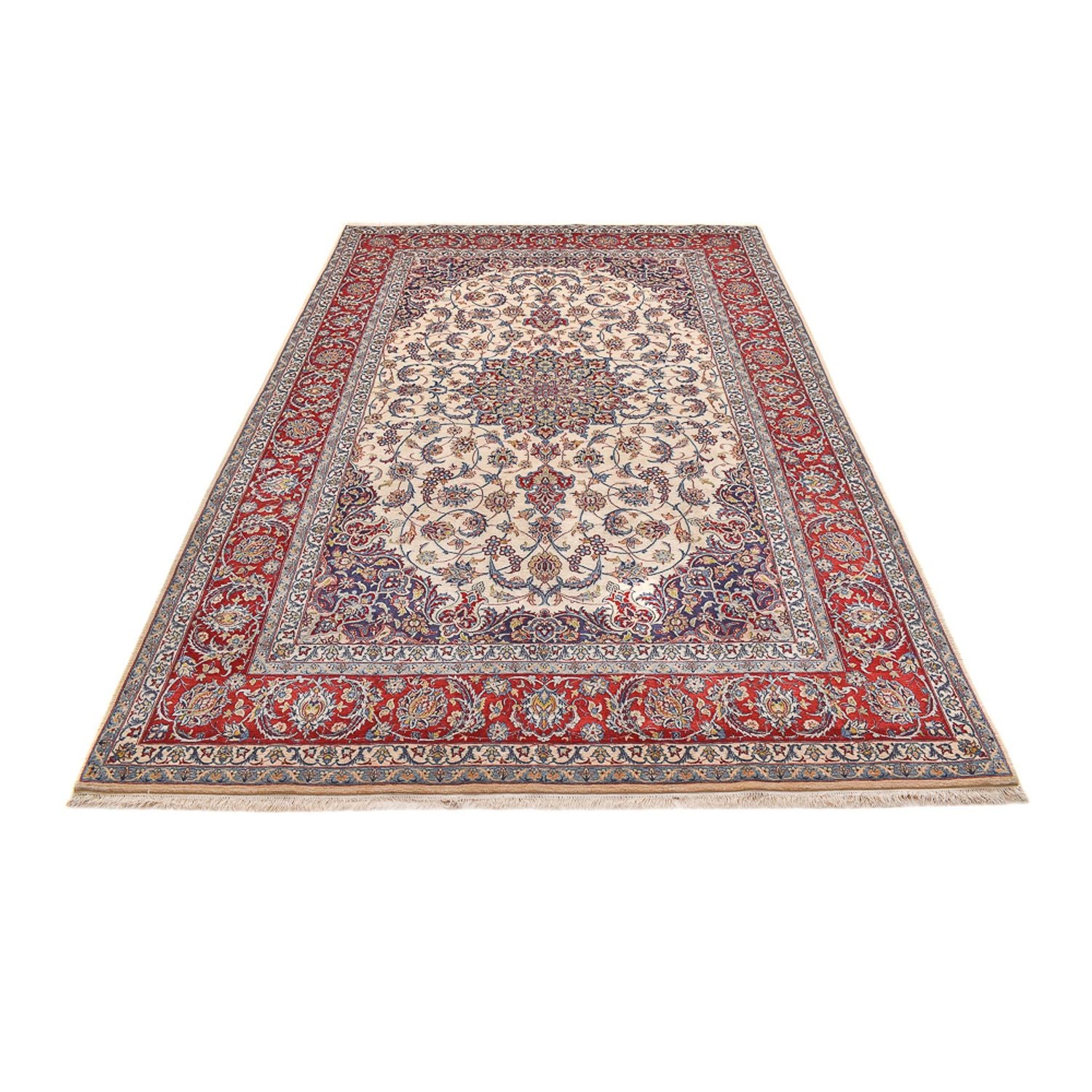 Perserteppich - Isfahan - Premium - 308 x 205 cm - beige