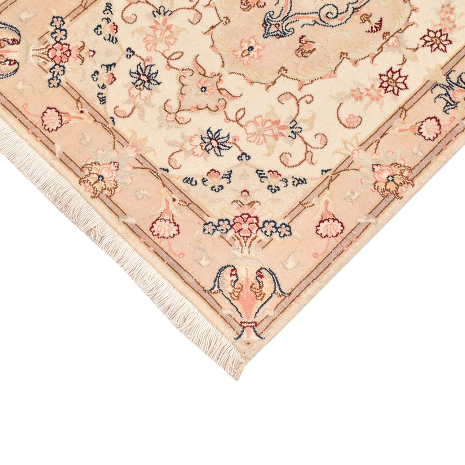 Perserteppich - Täbriz - Royal - 91 x 60 cm - creme