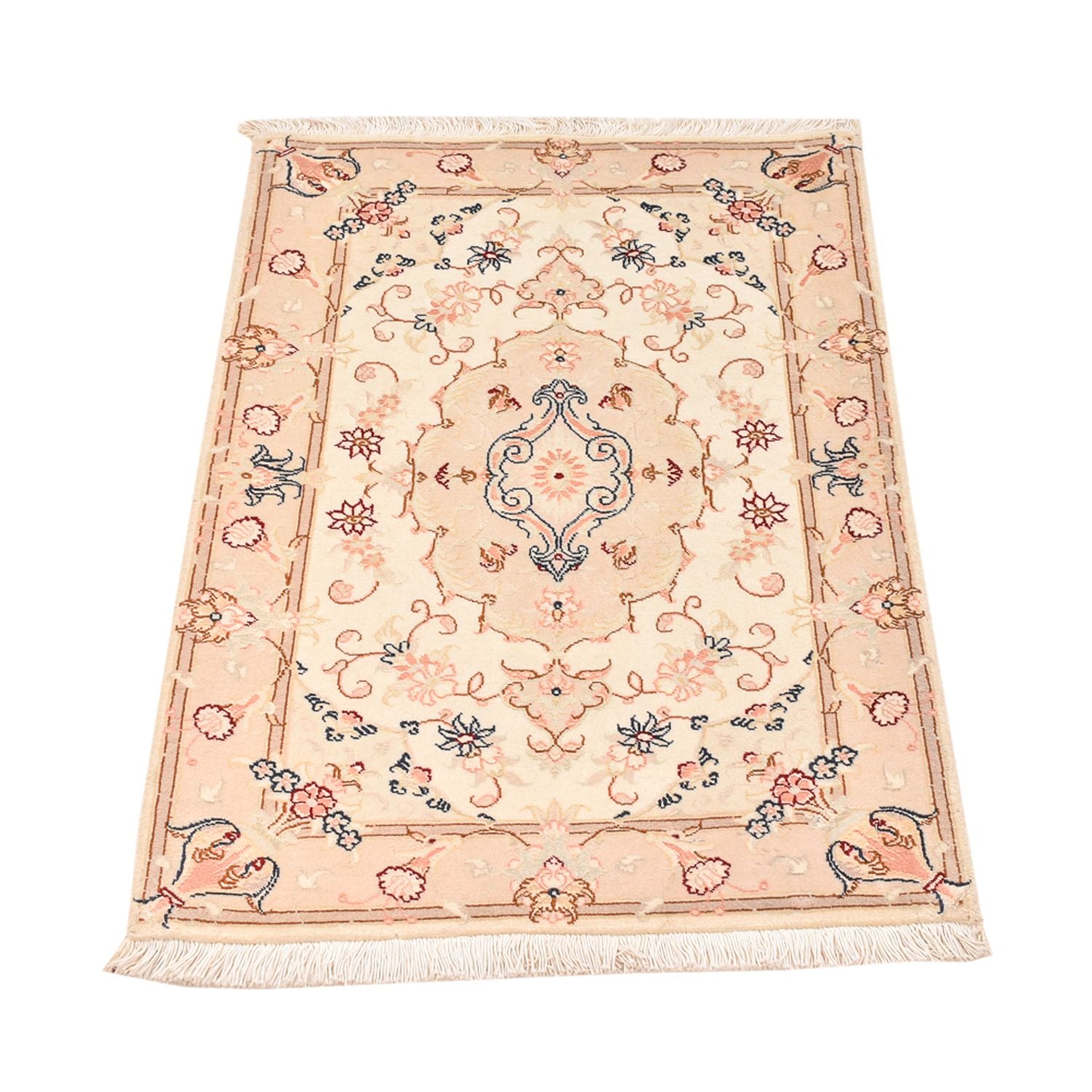 Perserteppich - Täbriz - Royal - 91 x 60 cm - creme
