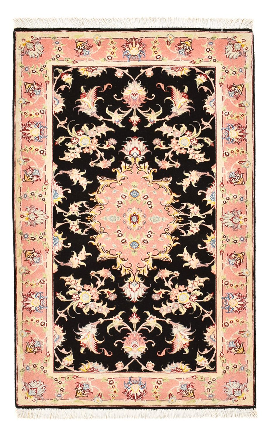Perserteppich - Täbriz - Royal - 121 x 73 cm - dunkelblau