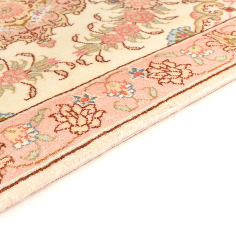 Perserteppich - Täbriz - Royal - 82 x 62 cm - dunkelbeige