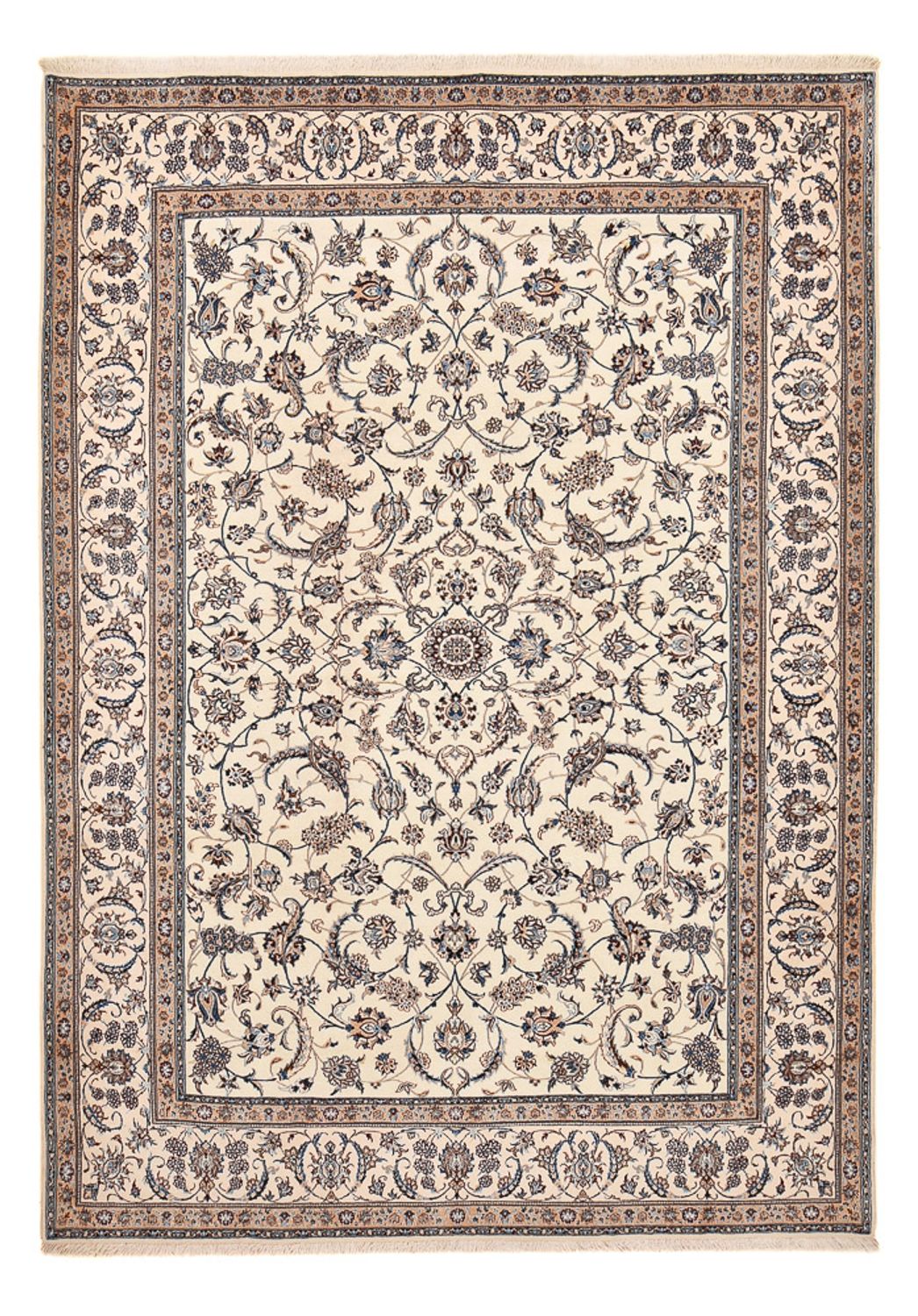 Perserteppich - Nain - Premium - 310 x 217 cm - creme