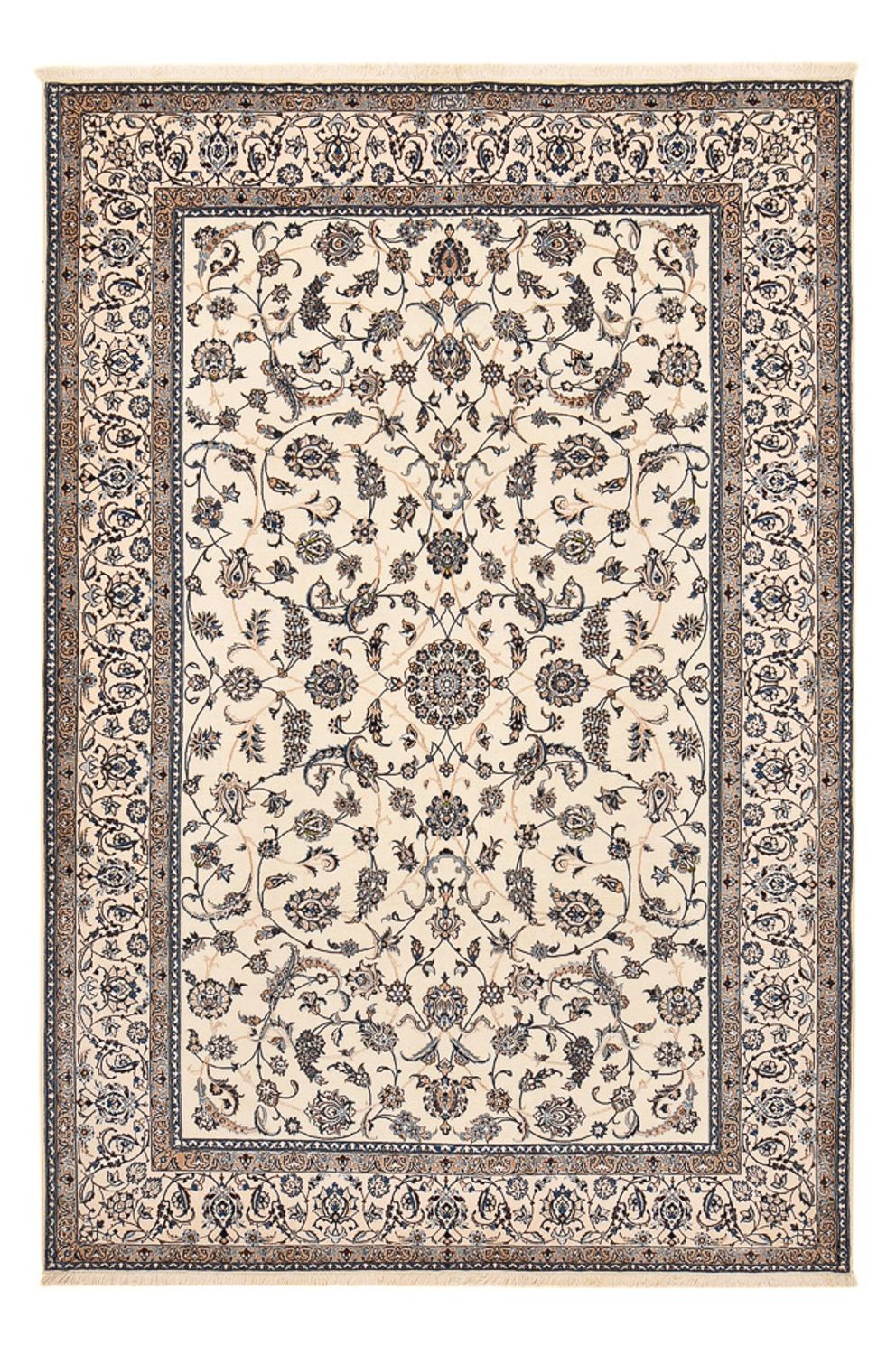 Perserteppich - Nain - Premium - 298 x 206 cm - creme