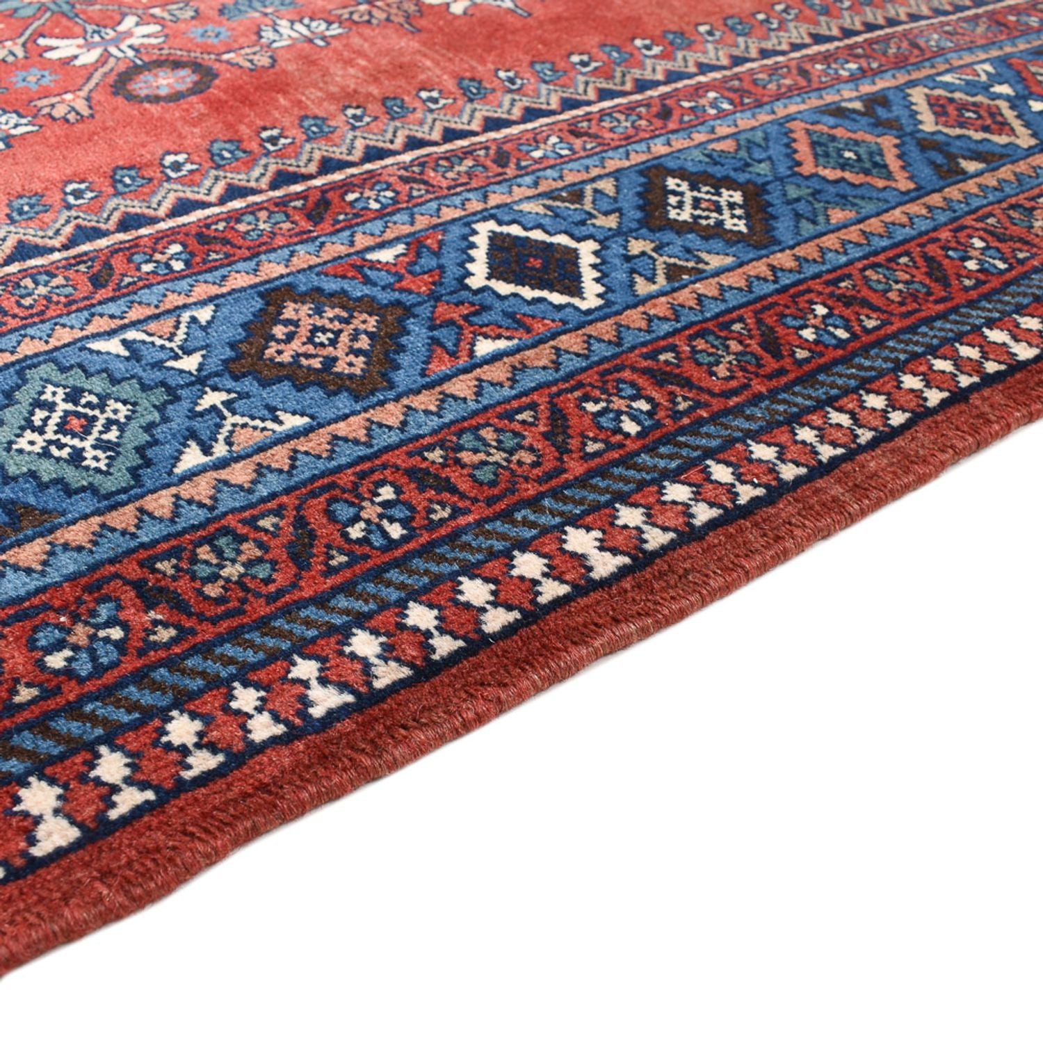 Perserteppich - Nomadic - 260 x 207 cm - rot
