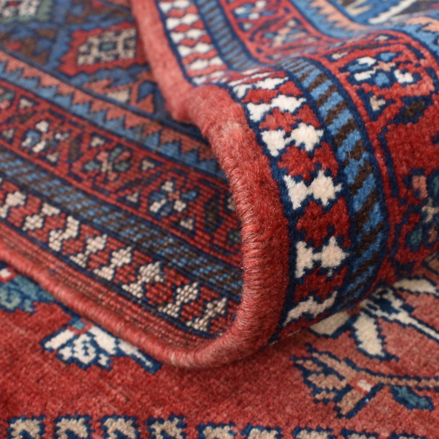 Perserteppich - Nomadic - 260 x 207 cm - rot