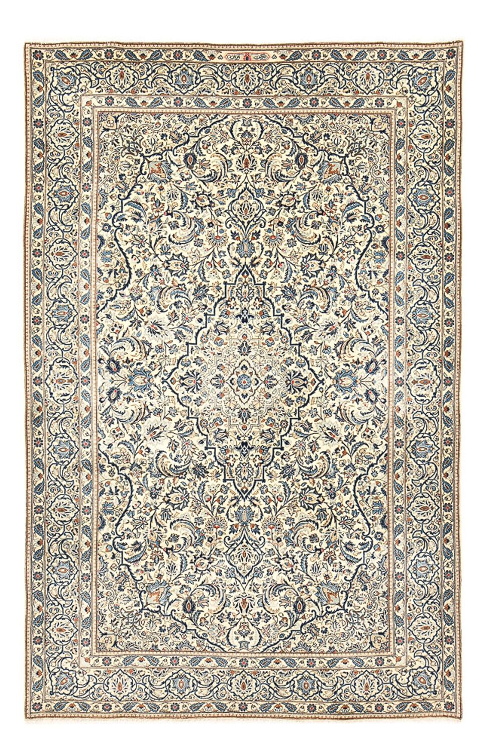 Perserteppich - Keshan - 315 x 203 cm - beige