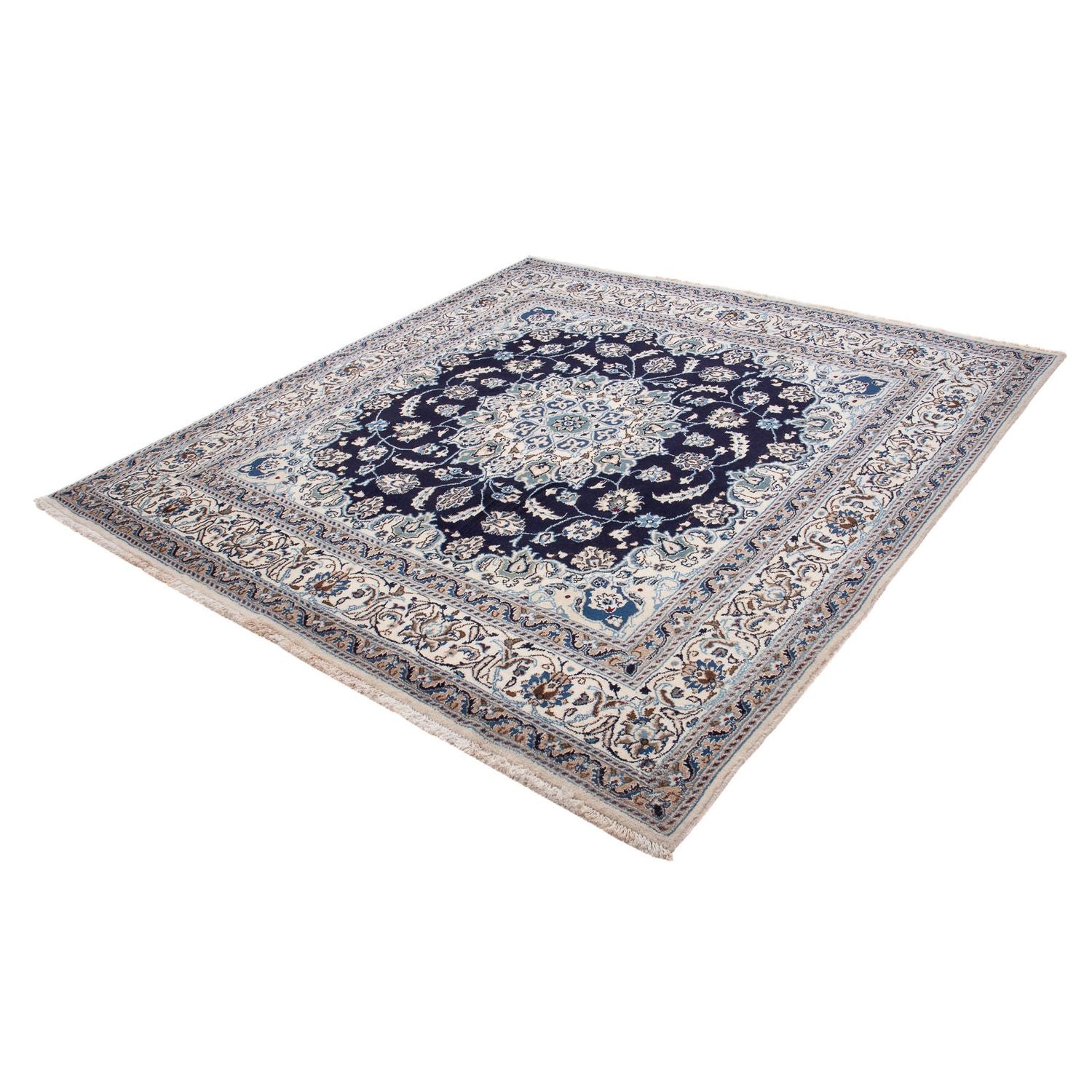 Perserteppich - Nain 207 x 198 cm Quadratischer Teppich