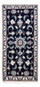Perserteppich - Nain 135 x 66 cm - dunkelblau