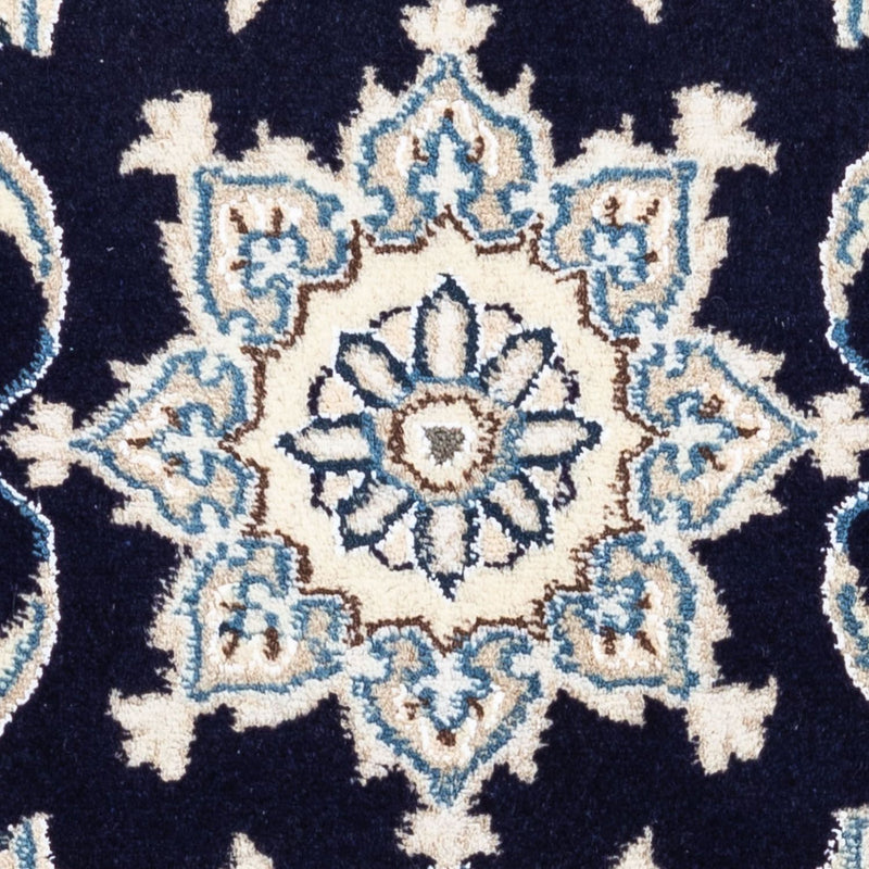 Perserteppich - Nain 138 x 68 cm - dunkelblau