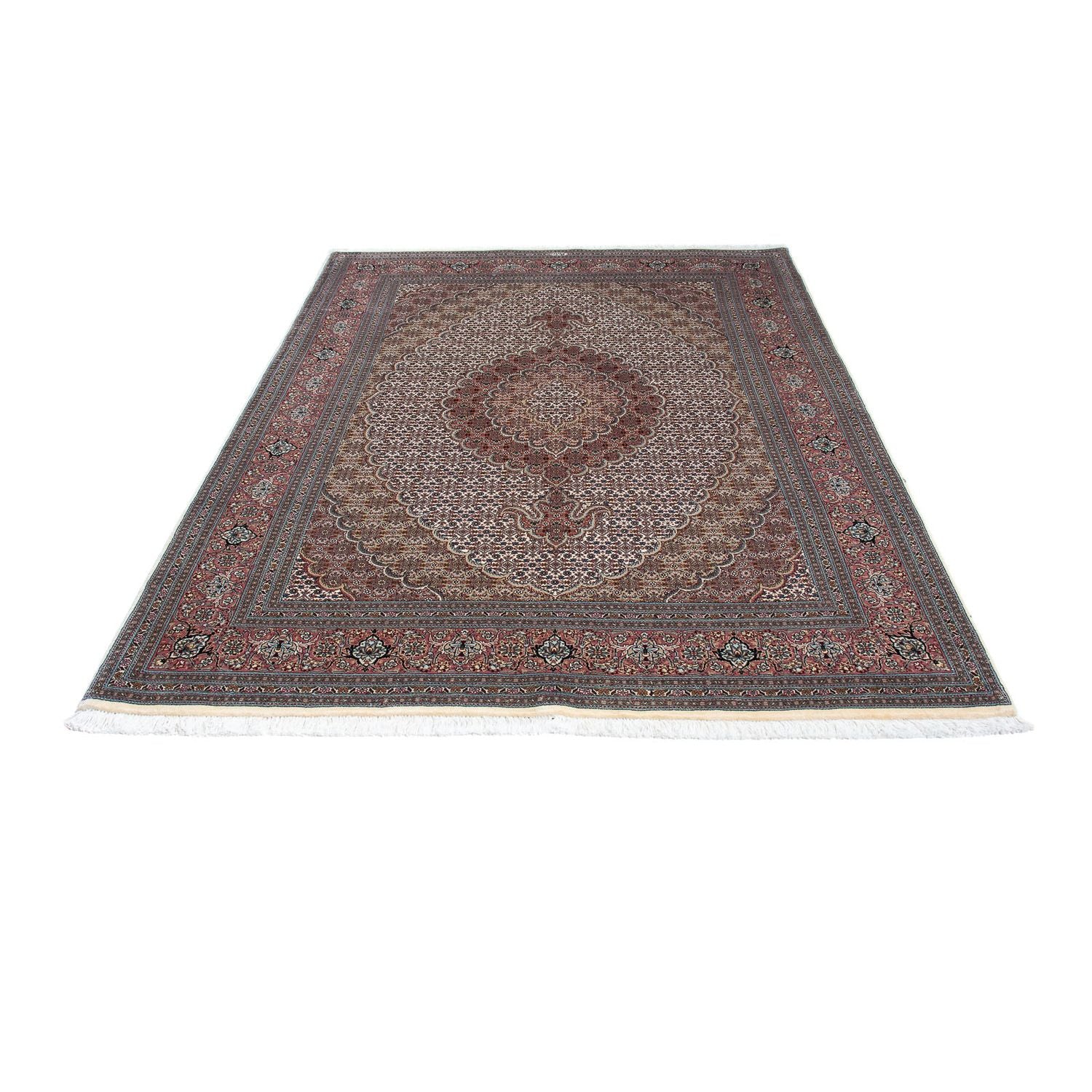 Perserteppich - Täbriz 209 x 153 cm - mehrfarbig