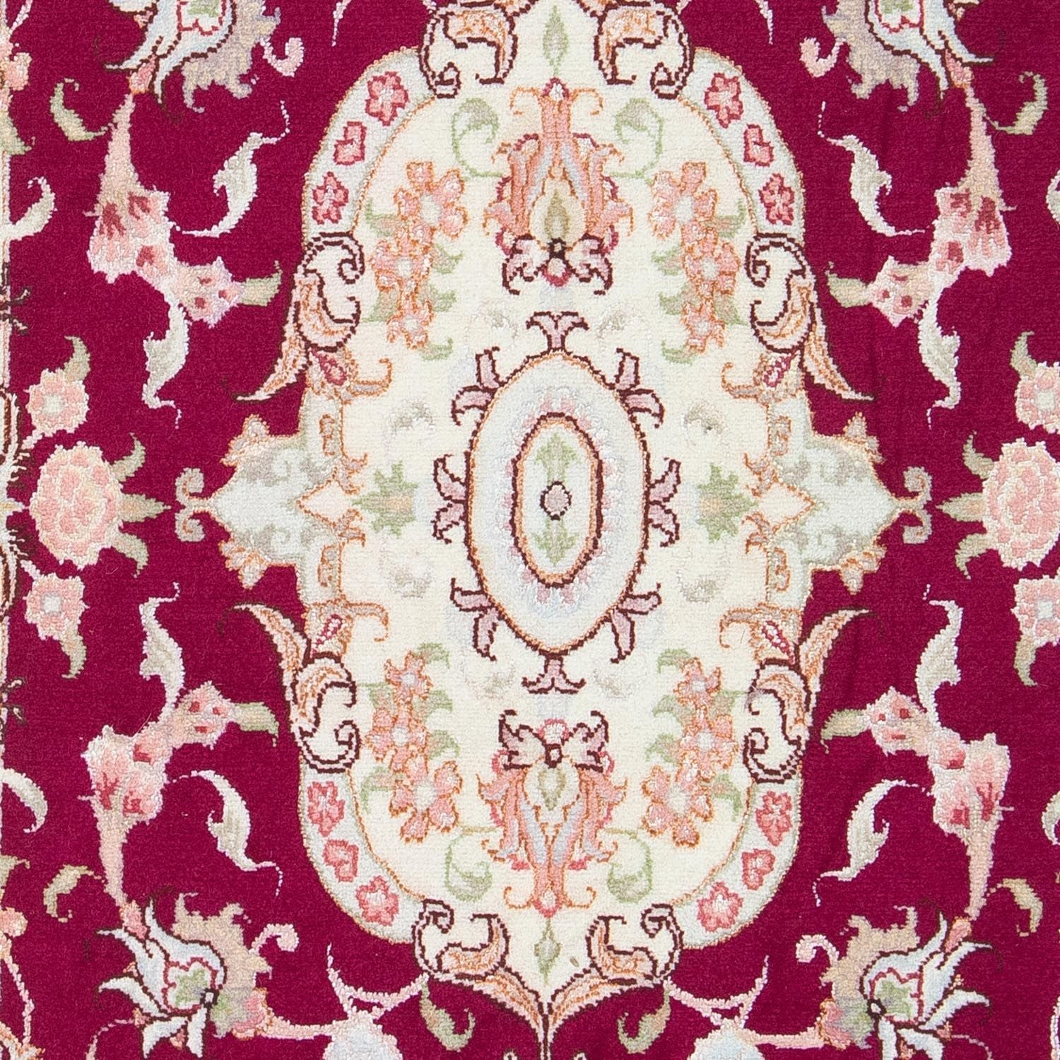 Perserteppich - Täbriz - Royal 98 x 58 cm - dunkelrot