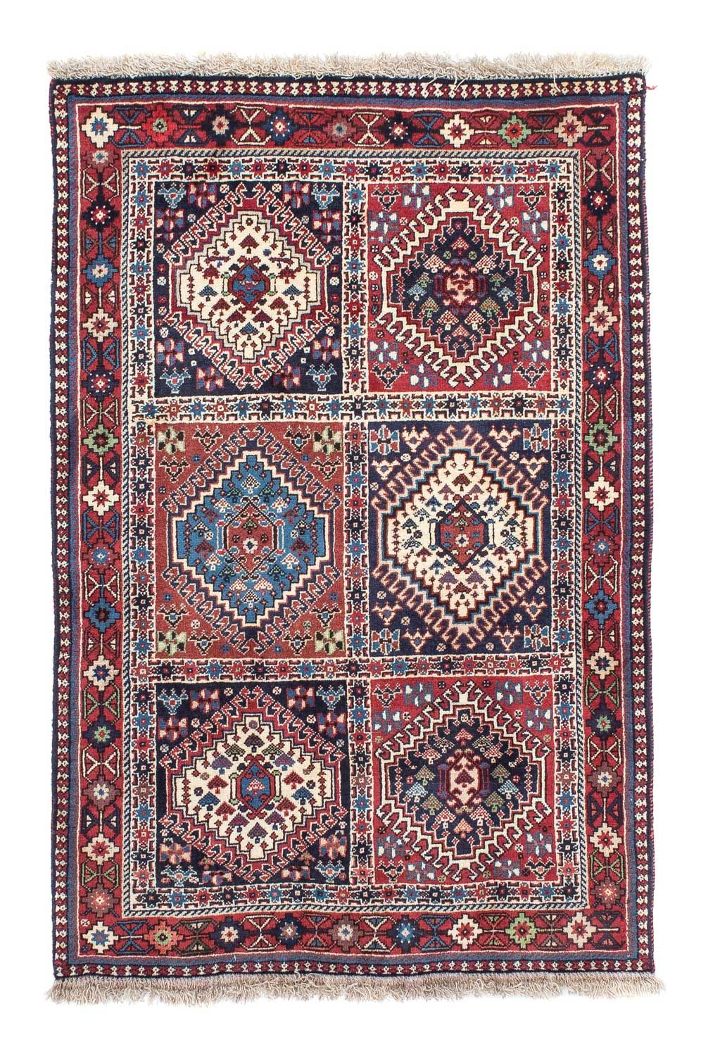 Perserteppich - Nomadic 148 x 98 cm - hellrot