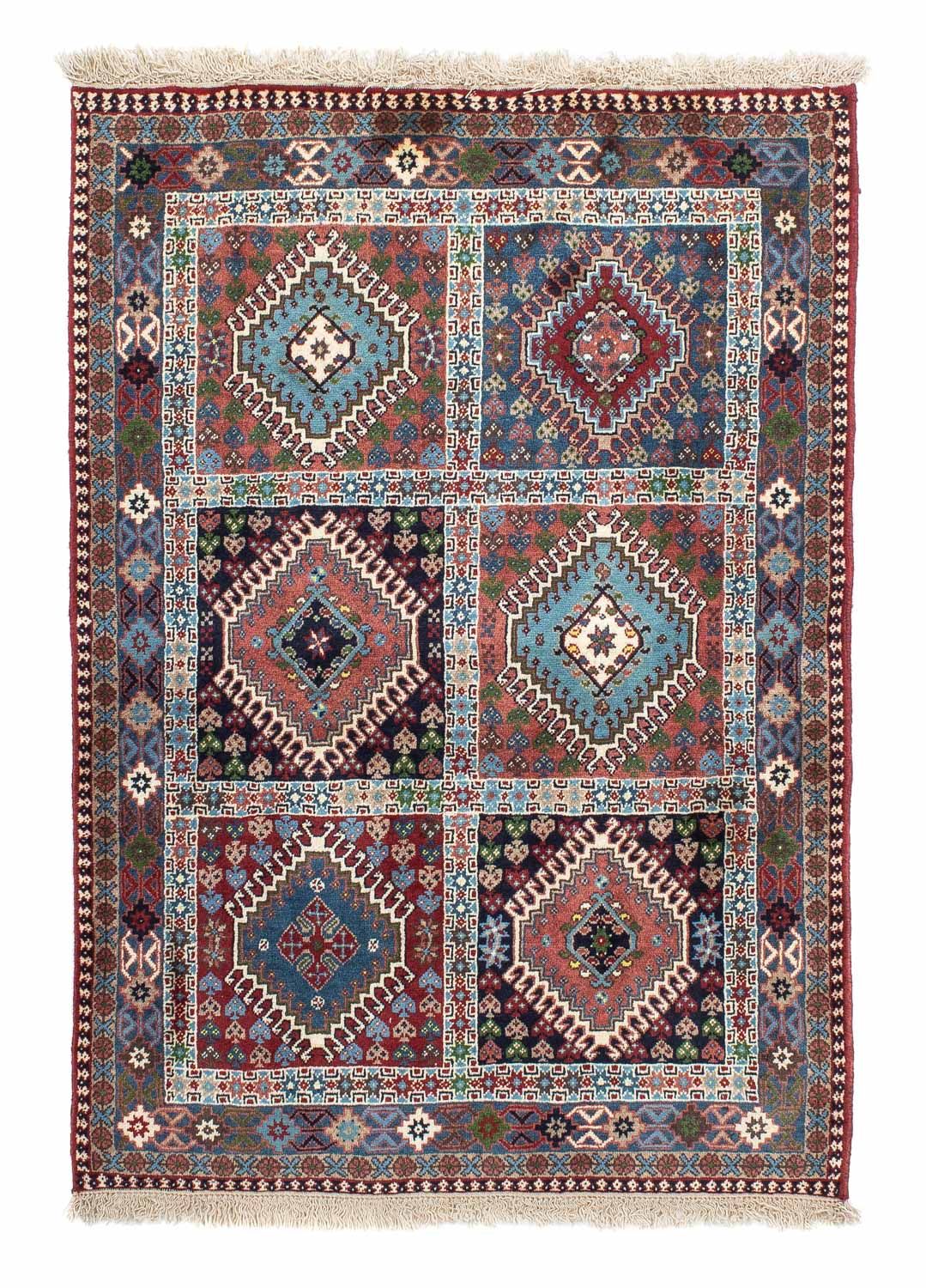 Perserteppich - Nomadic 142 x 99 cm - hellrot