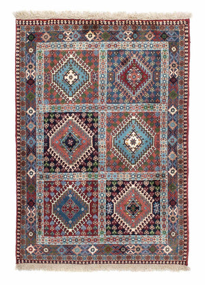 Perserteppich - Nomadic 142 x 99 cm - hellrot
