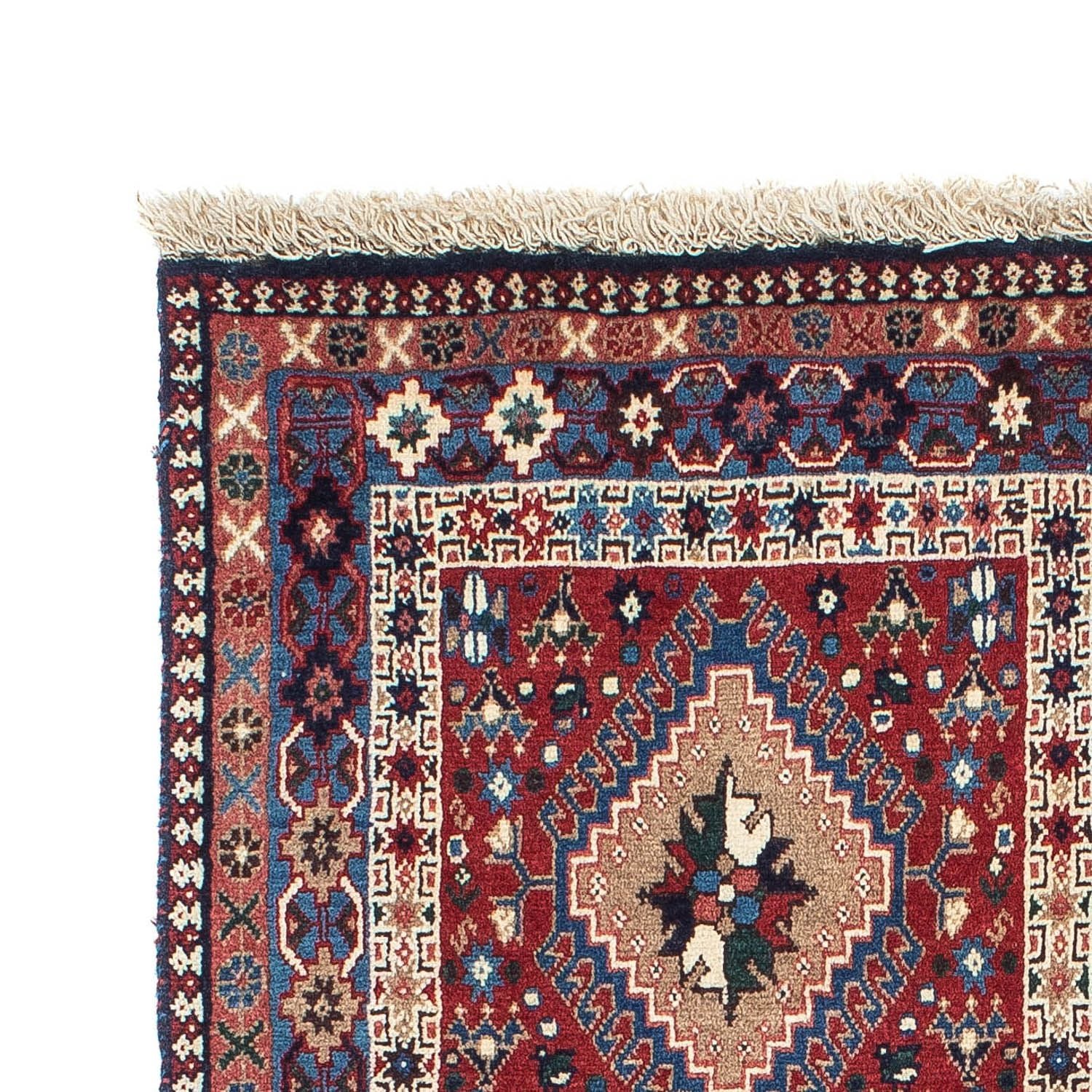 Perserteppich - Nomadic 146 x 100 cm - blau