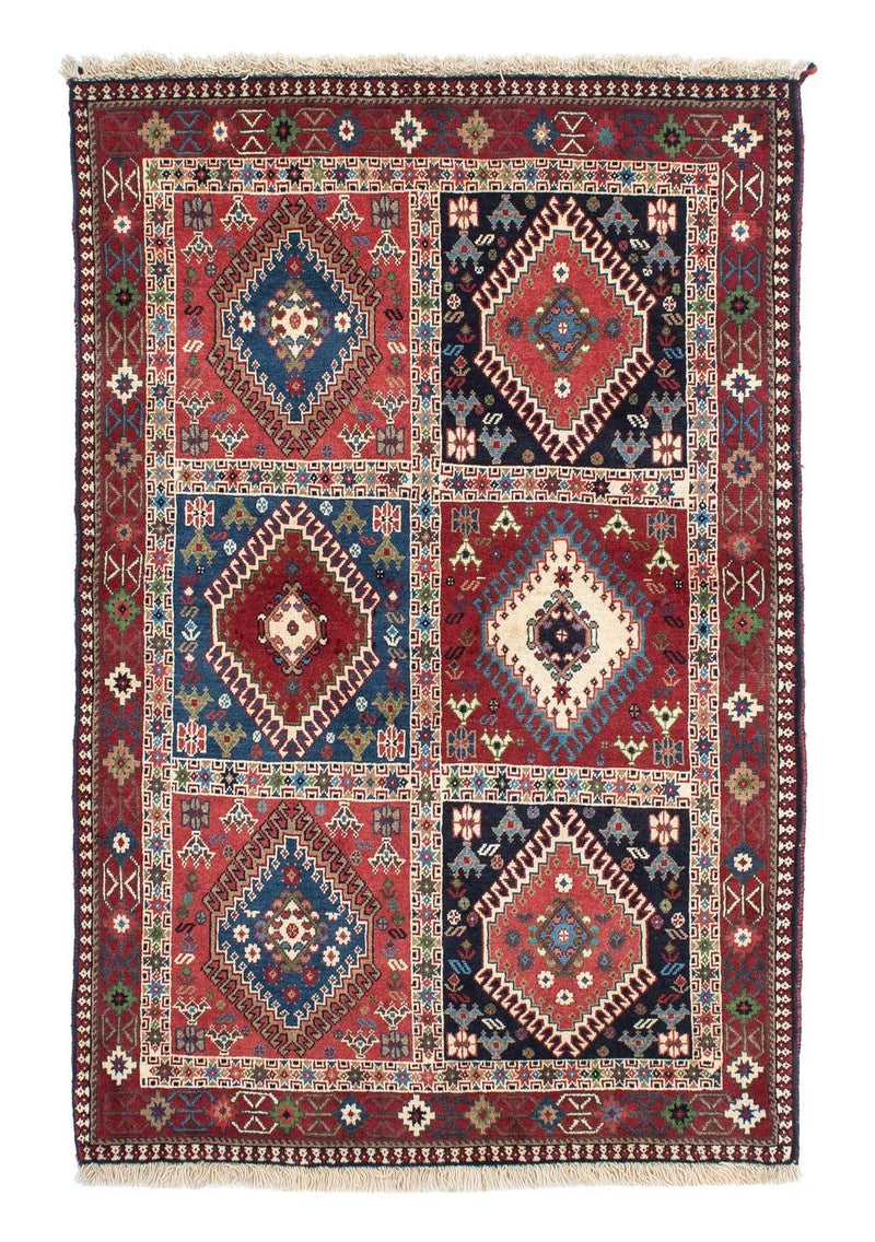 Perserteppich - Nomadic 148 x 100 cm - rot