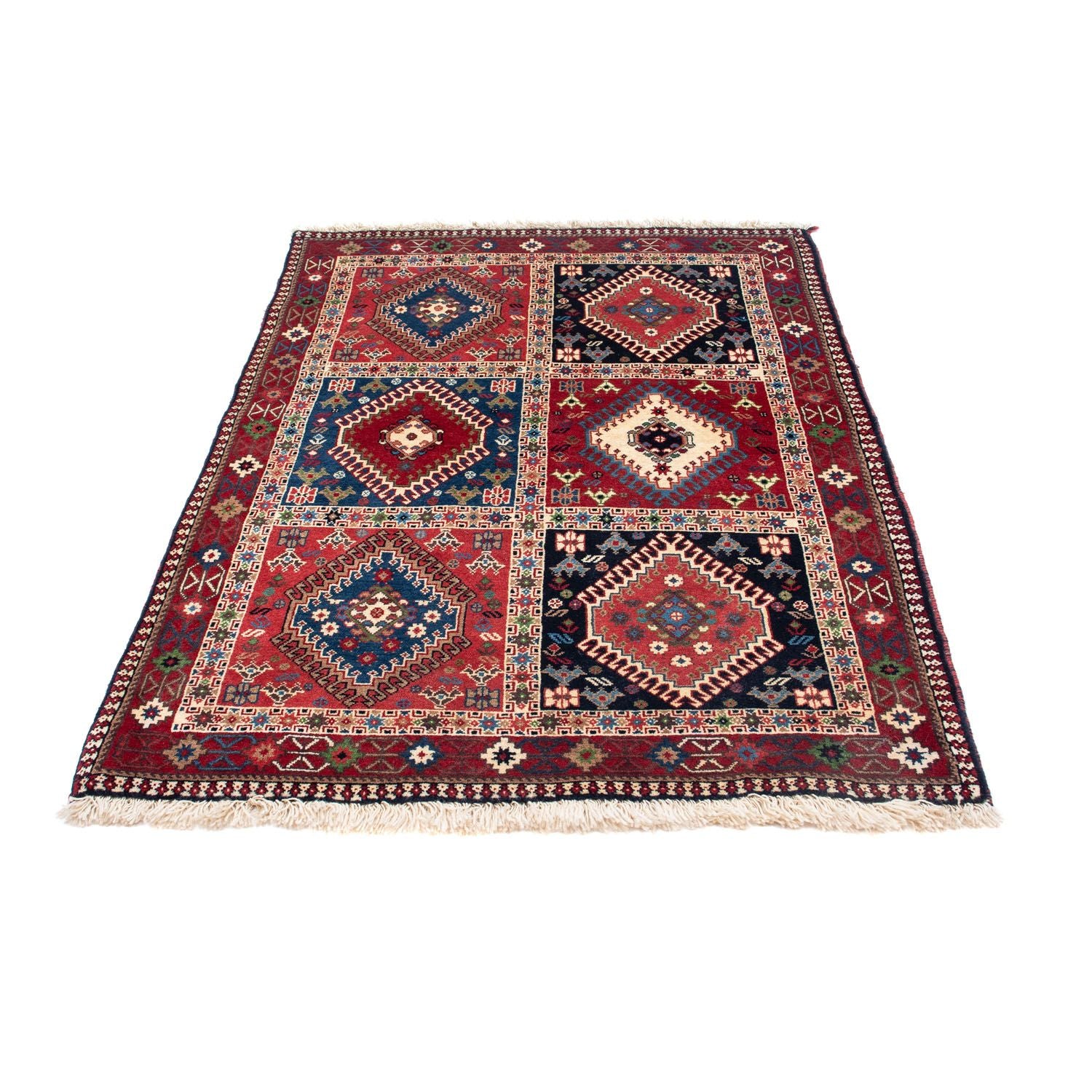 Perserteppich - Nomadic 148 x 100 cm - rot