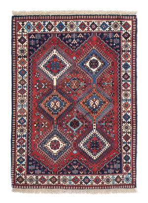 Perserteppich - Nomadic 147 x 102 cm - rot
