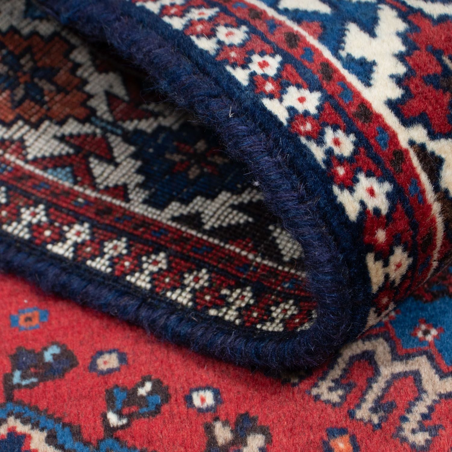 Perserteppich - Nomadic 147 x 102 cm - rot