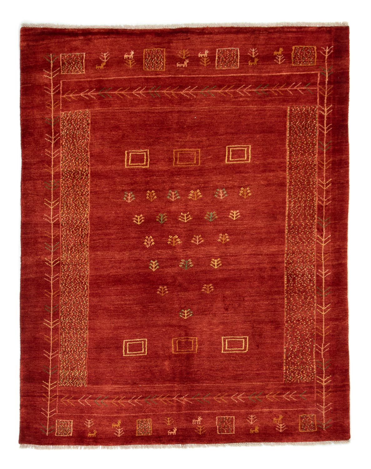 Gabbeh Teppich - Perser 195 x 156 cm