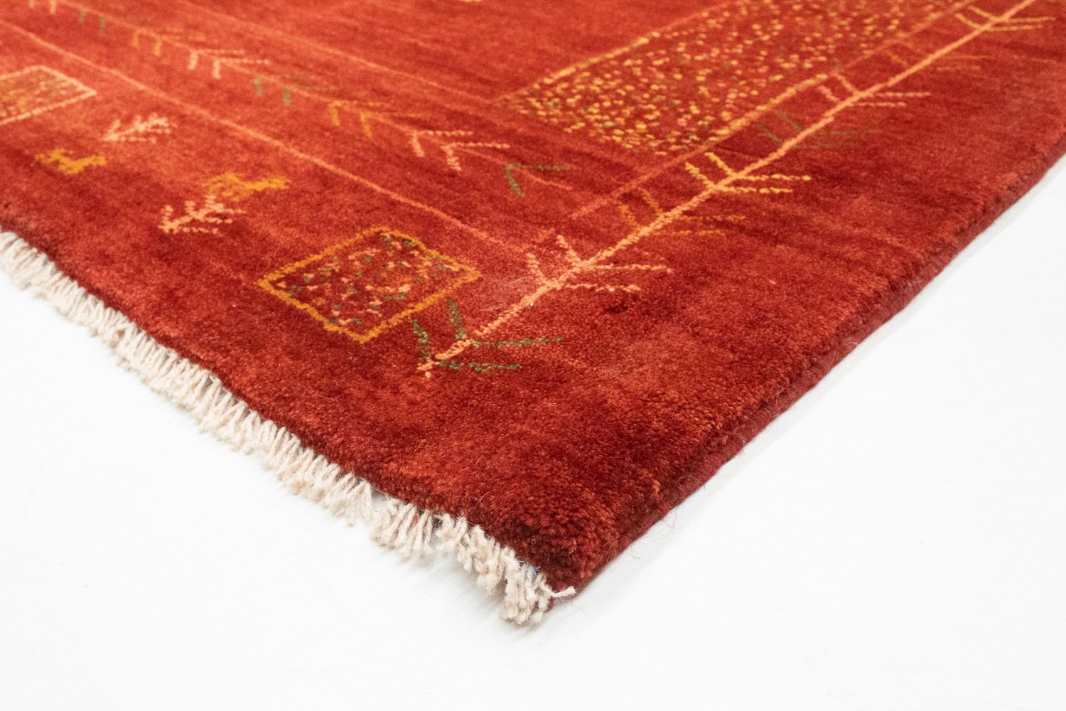Gabbeh Teppich - Perser 195 x 156 cm