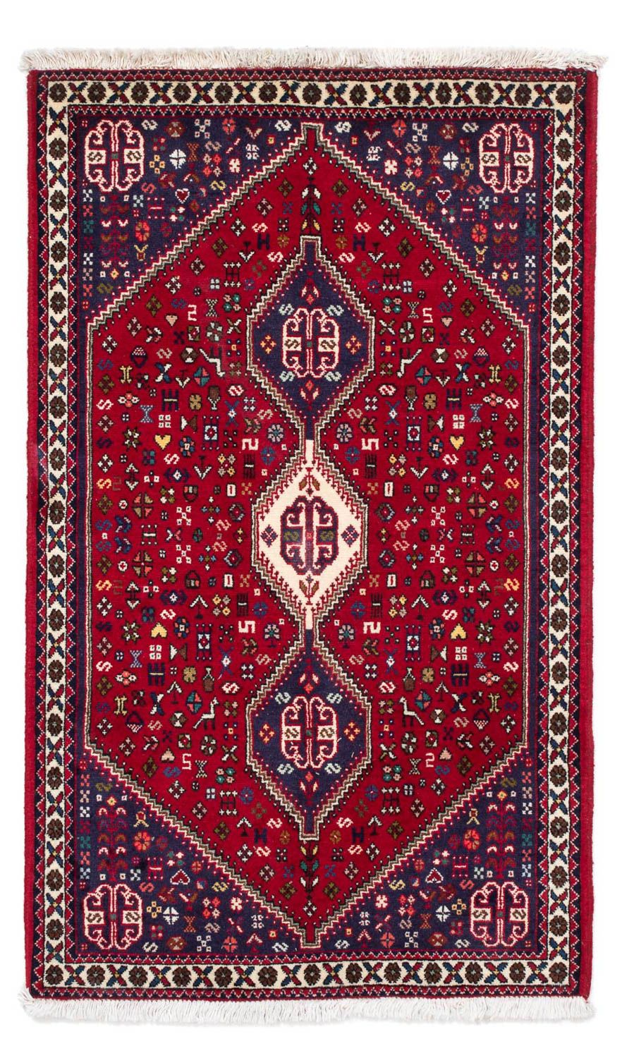 Perserteppich - Nomadic 130 x 75 cm - dunkelrot