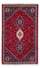 Perserteppich - Nomadic 130 x 75 cm - dunkelrot