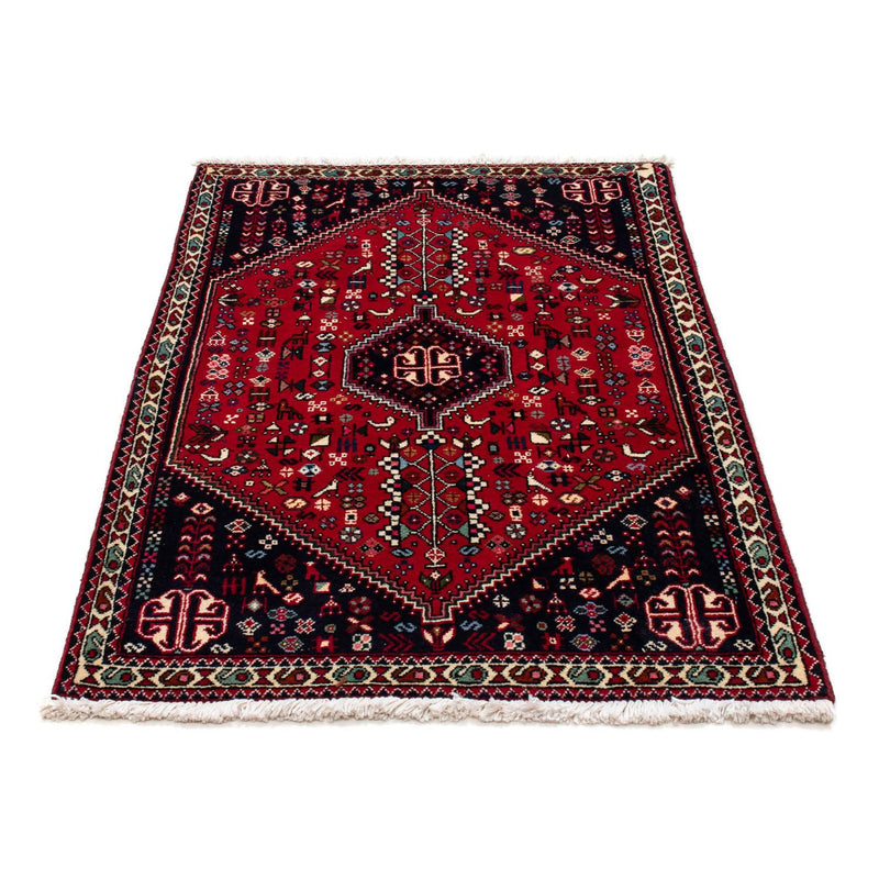 Perserteppich - Nomadic 122 x 78 cm - dunkelrot