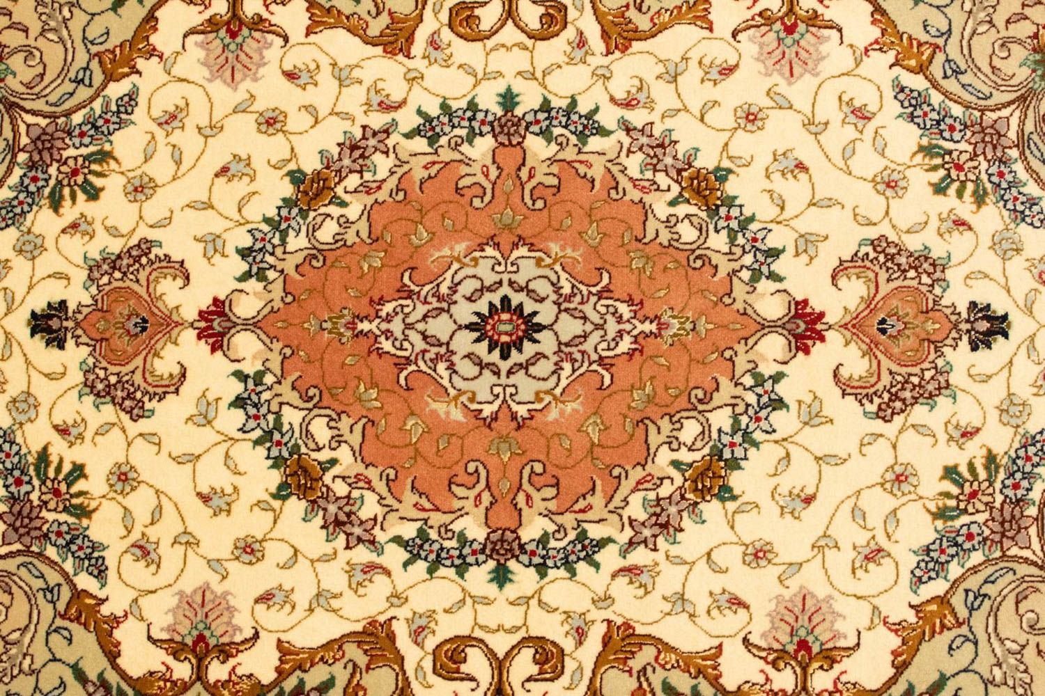 Perserteppich - Täbriz - Royal 150 x 101 cm Teppichbrücke