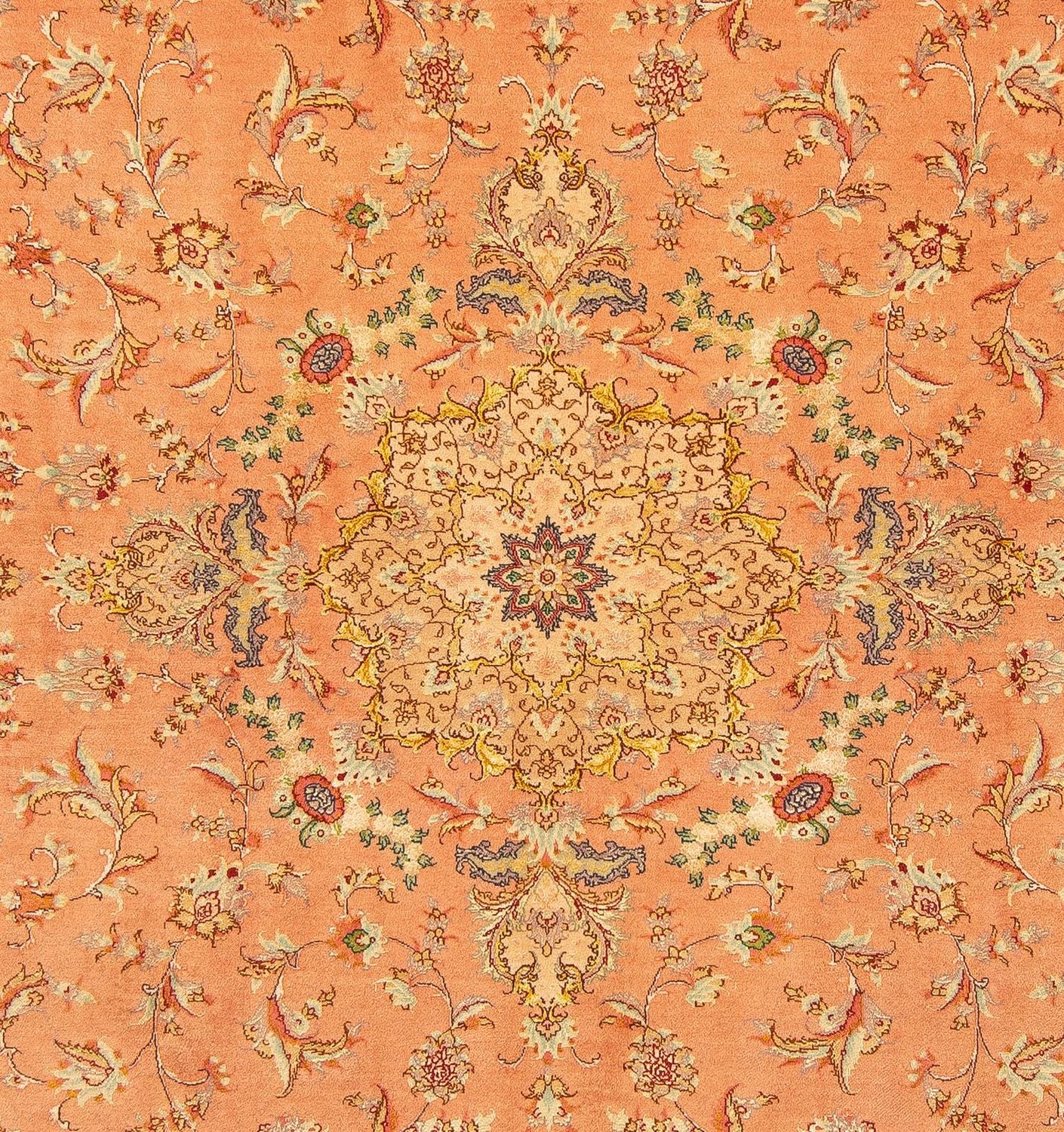 Perserteppich - Täbriz - Royal 204 x 192 cm Teppich Quadratisch