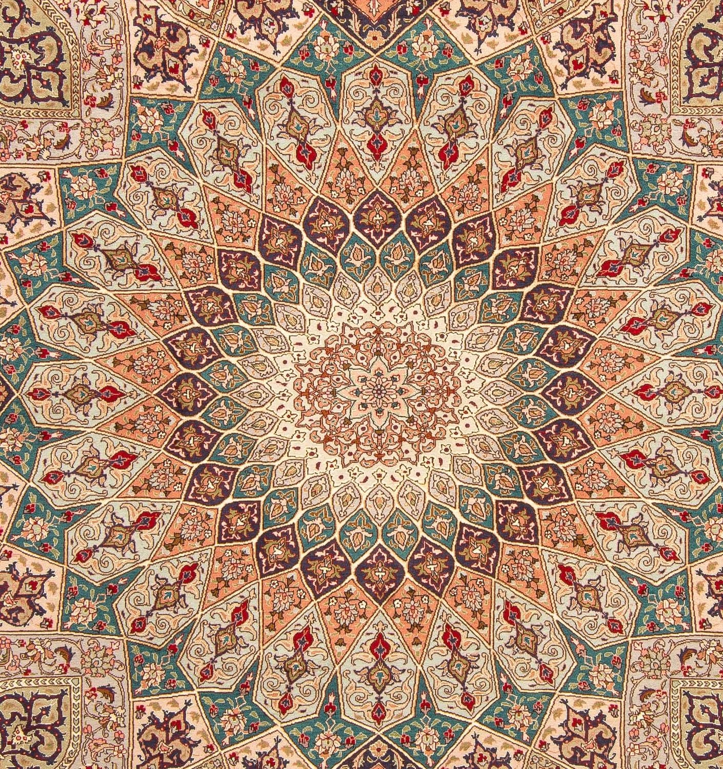 Perserteppich - Täbriz - Royal 258 x 205 cm Teppich Wohnzimmer