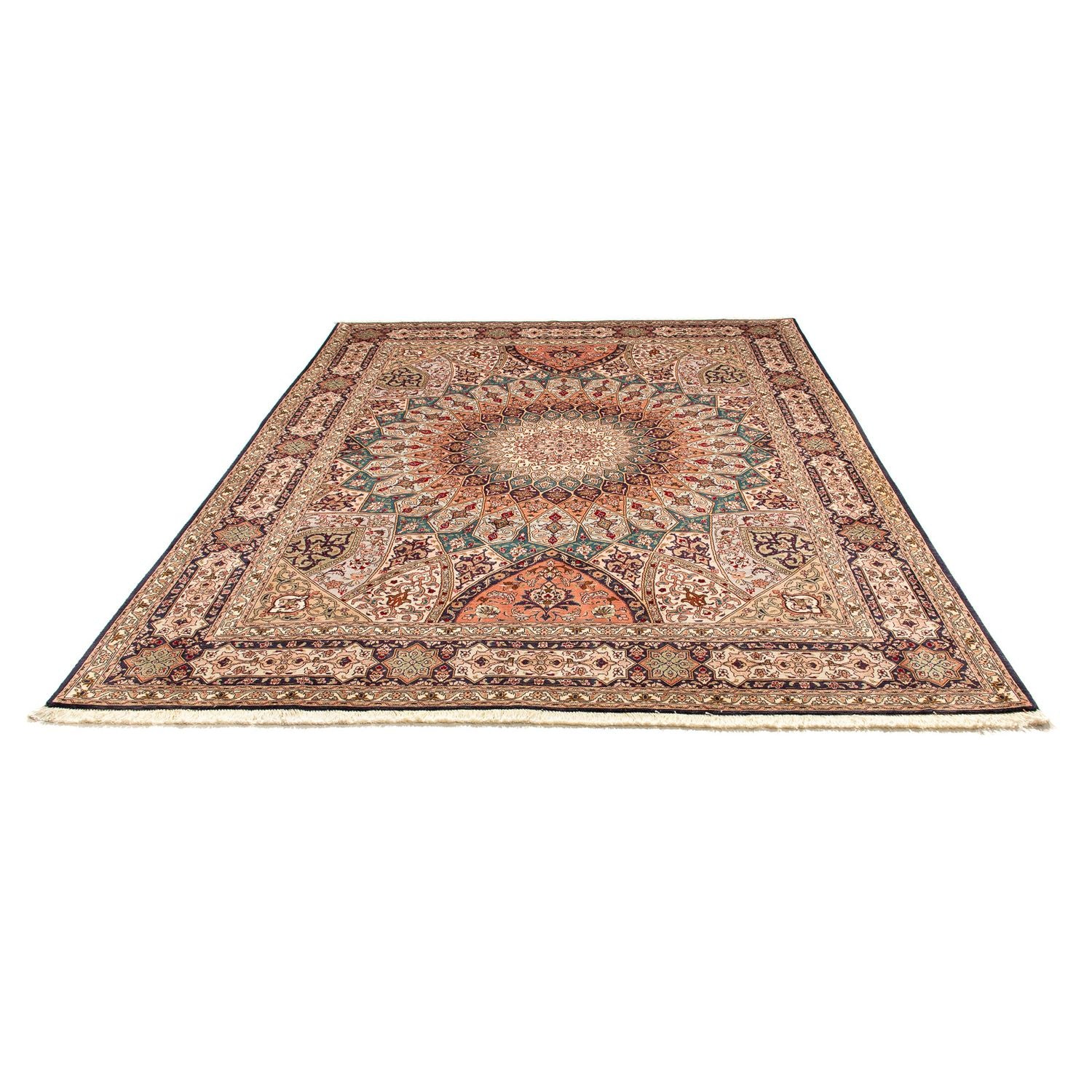 Perserteppich - Täbriz - Royal 258 x 205 cm Teppich Wohnzimmer