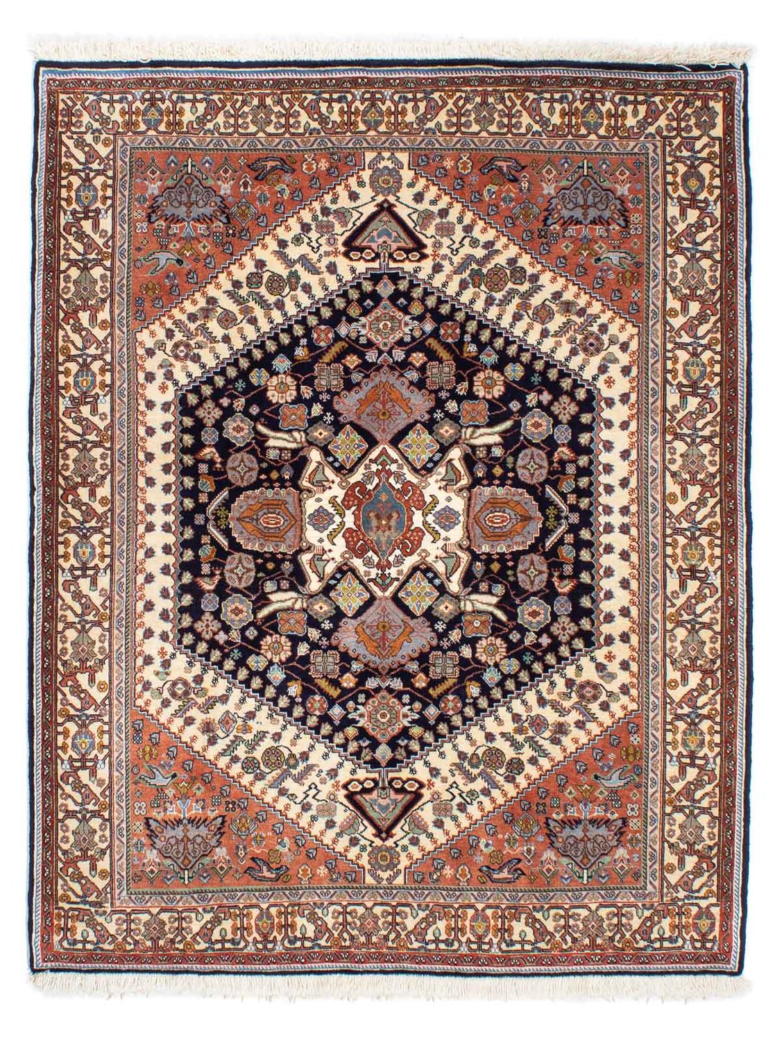 Gabbeh Teppich - Kaschkuli Persern 180 x 145 cm